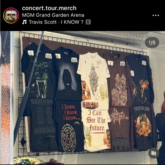 Travis Scott Shirts Travis Scott Preorders For Circus Maximus